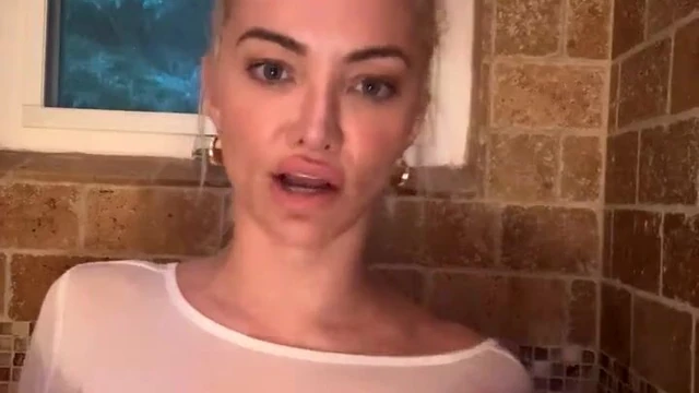 Lindsey Pelas Seethough Nude Boobs Playing On Fridays Live 8/23/24