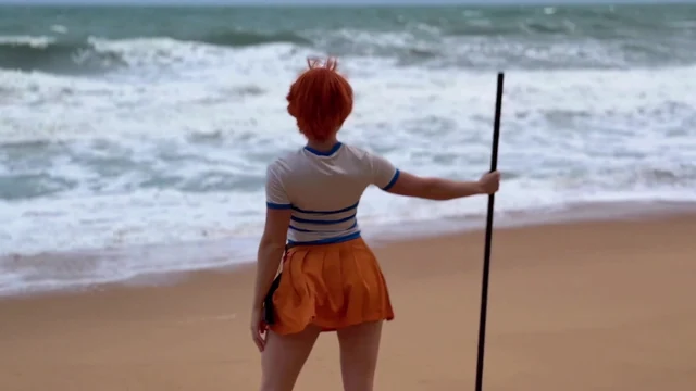 Sweetie Fox Nami From One Piece Deep Sucks And Fucks Till Creampie