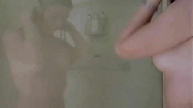 Alinity Teasing while Showering Nude on Onlyfans