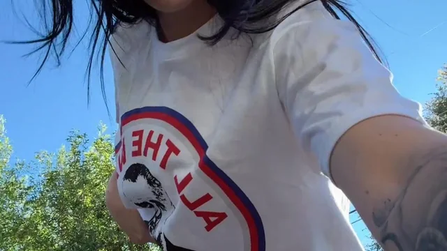 Peachjars Stripping Off Shorts And Start Rubbing Pussy Leaked Porn