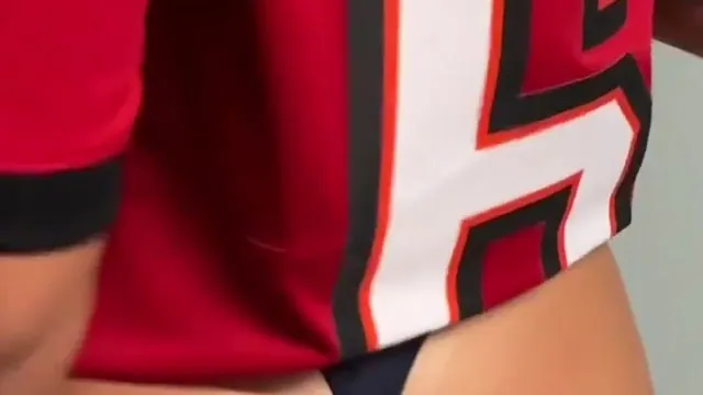 Kirstentoosweet Strips On Game Day