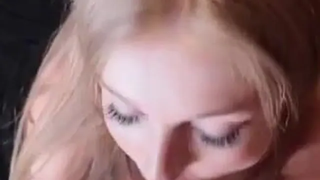 Amelia Adams Gives A Deepthroat Until He Explodes