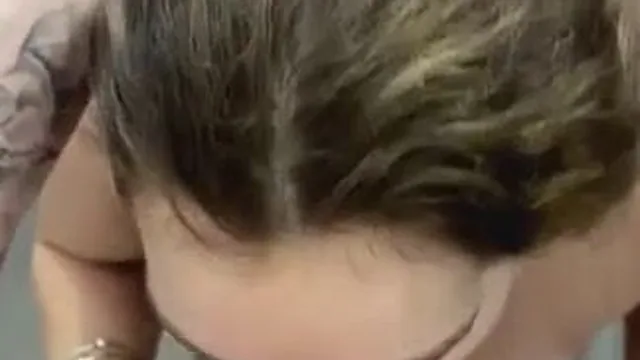 BrattyGbaby Teases In A Steamy Bathroom Mirror