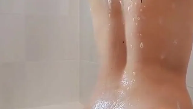 Alinity Washes Her Bubble Butt In Steamy Shower