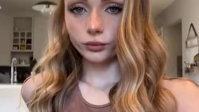 Ryeroast In Brown Dress Her Hard Nips Seethrough