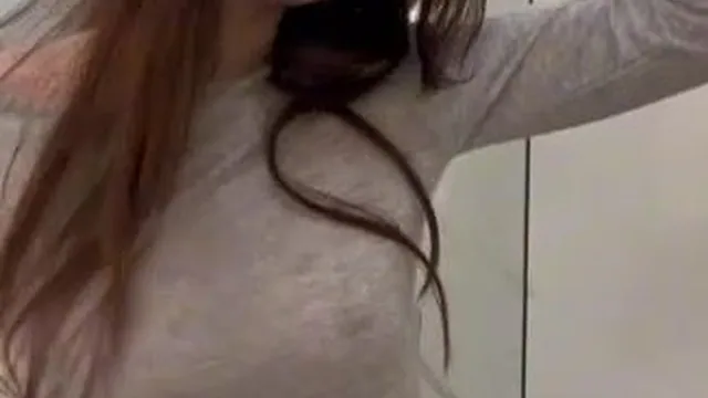 Gloria Sol Pleasures Herself Under Hot Shower Spray