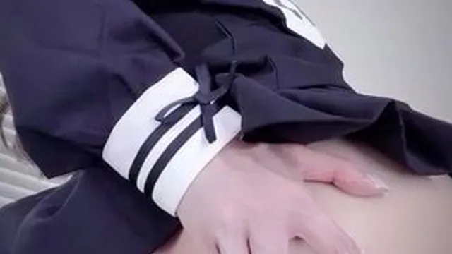 Kitty Kum Teases Her Tight Ass Before Class
