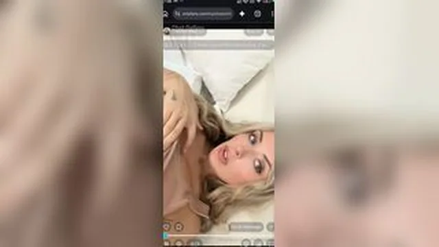 Corinna Kopf Showing Her Bare Nude Tits On A Private Onlyfans Chat screenshot