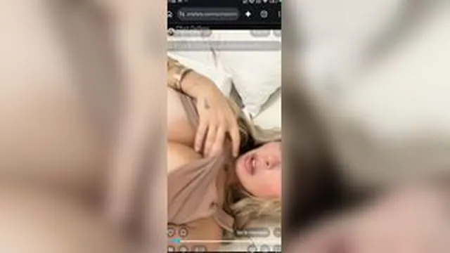 Corinna Kopf Showing Her Bare Nude Tits On A Private Onlyfans Chat screenshot